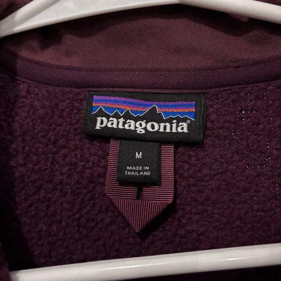 Patagonia Women's Better Sweater 1/4 Zip Pullover Chickory Red - Picture 2 of 3